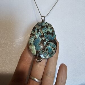 Rare Chinese turquoise pendant